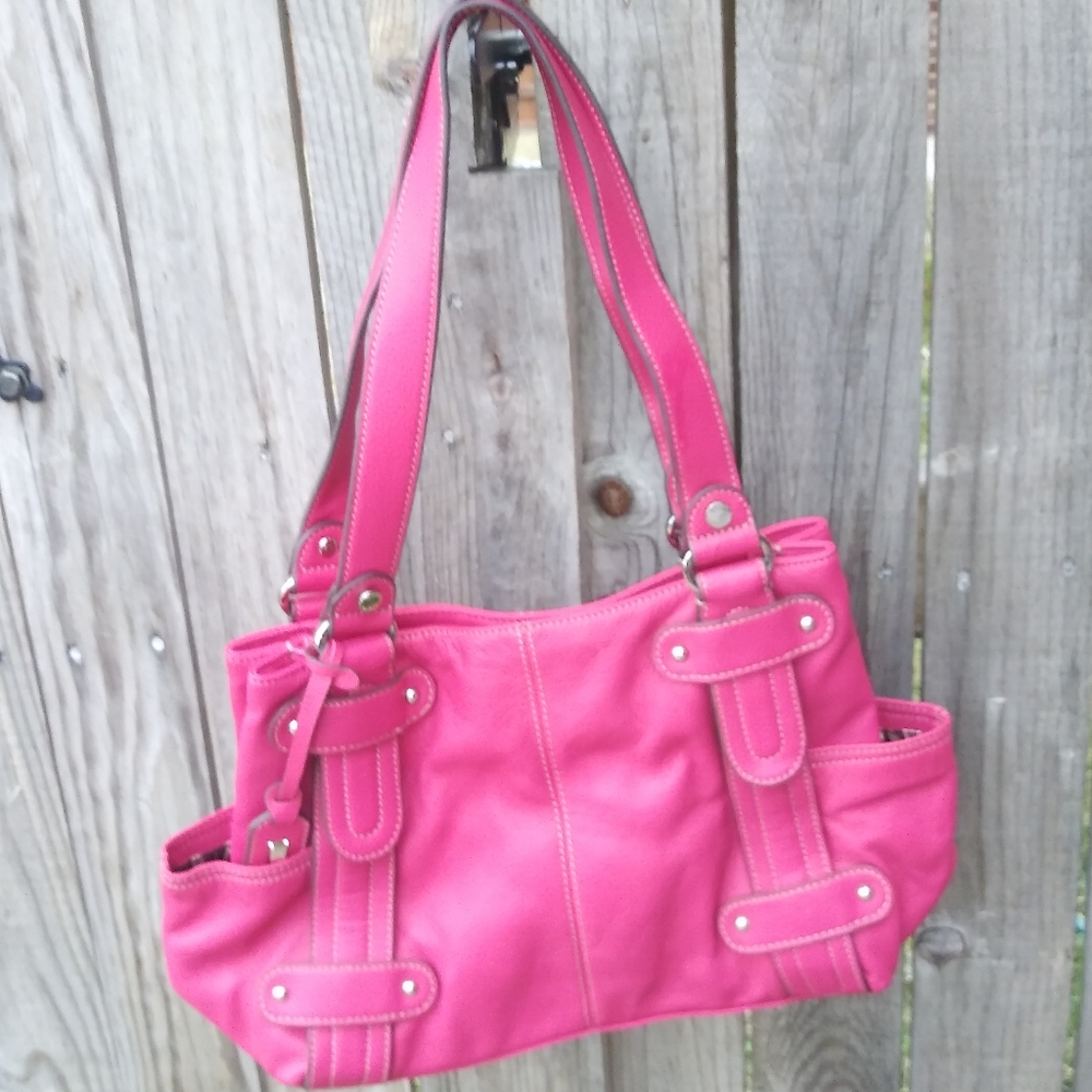 Hot pink purse